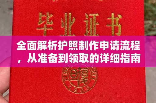 星子全面解析护照制作申请流程，从准备到领取的详细指南